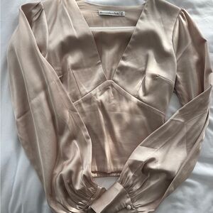 Abercrombie Satin Top